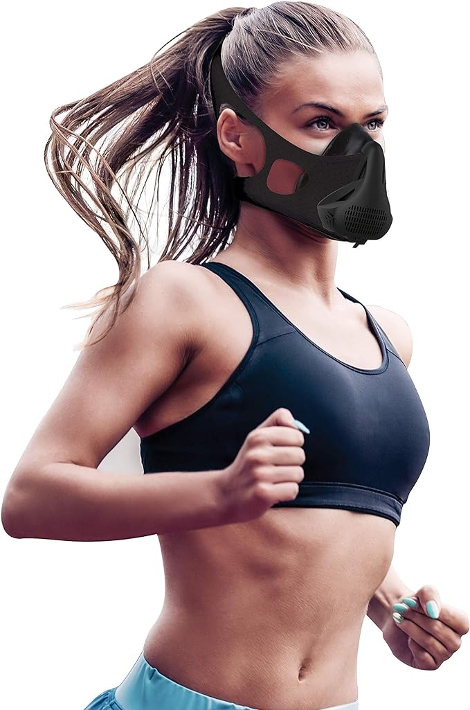 Aduro Sport High Altitude Training Mask for Cardio Training Running Breathing Workout for Men & Women